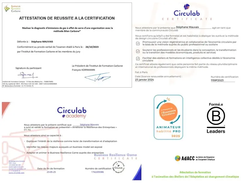 Certifications